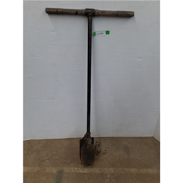 *Ajustable Post Hole Auger