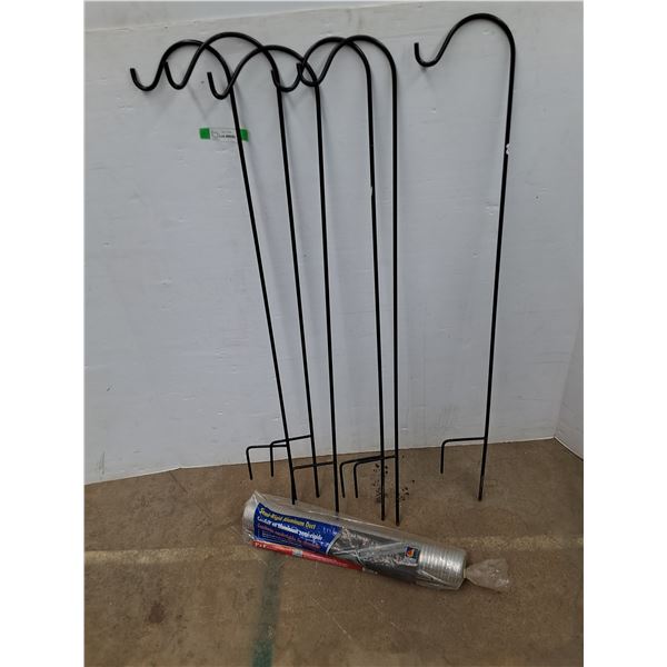 *(6) Garden Hangers w/ Aluminum Flexible Duct
