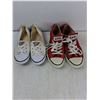 Image 2 : (2)Pairs Of Converse All Star Shoes