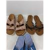 Image 3 : (3) Pairs Of Womens Sandals, All Size 10