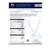 Image 4 : 11.05 ctw UNHEATED MultiColor Sapphire and 4.52 ctw Diamond 18K Yellow Gold Neck