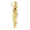Image 3 : 18K Yellow Gold Moving Boy Clown Large Pendant 0.65 ctw Floating Round Diamonds