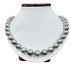 Pearl and Diamond Necklace - 14KT White Gold