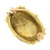 Image 3 : Vintage 14K Yellow Gold Red Green Blue Enamel Textured Domed Ladybug Brooch Pin