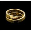 Image 1 : Cartier 18KT Yellow Gold Nouvelle Vague Paris Crossover Band Ring