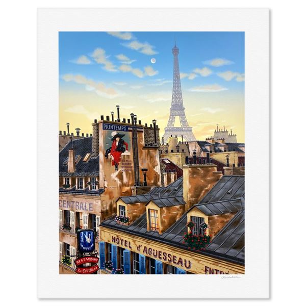 Paris Morning (Rooftops of Paris) by Kondakova Liudmila