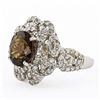 Image 3 : 4.49 ctw Alexandrite and 1.43 ctw Diamond 18K White Gold Ring (GIA CERTIFIED)