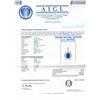 Image 4 : 5.41 ctw Blue Sapphire and 1.34 ctw Diamond Platinum Pendant (GIA CERTIFIED)