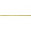 Image 7 : 14k Gold 9.1mm 17" Textured & Polished Fancy Flat Link w/ Beaded Edges Necklace
