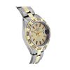 Image 3 : Rolex Ladies Two Tone Gold And Steel Champagne Dial Pyramid Bezel Oyster Band Da