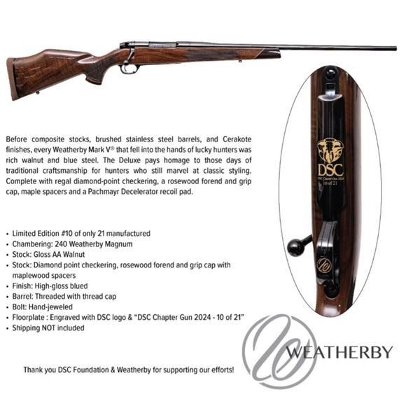 DSC Limited 2024 Chapter Gun by Weatherby