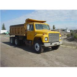 1981 I H 10 Yard Dump Truck 13 Speed Ps Air Brakes
