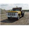 Image 1 : 1977 Ford F 600 Flatbed Dump Truck V 8 Gas, 4 & 2 Trans, Ps Pb Milage 141,826