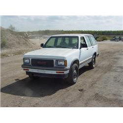 1993 G M C Jimmy 4 X 4 V 6 At Ps Pb Ac Tw Milage 150,708