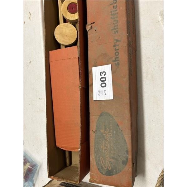 SHORTY SHUFFLEBOARD SET