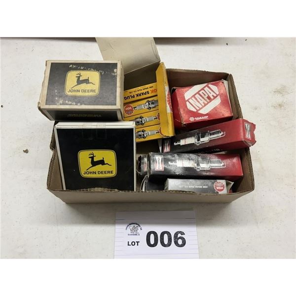 SPARK PLUGS BOXES AND SOME PLUGS