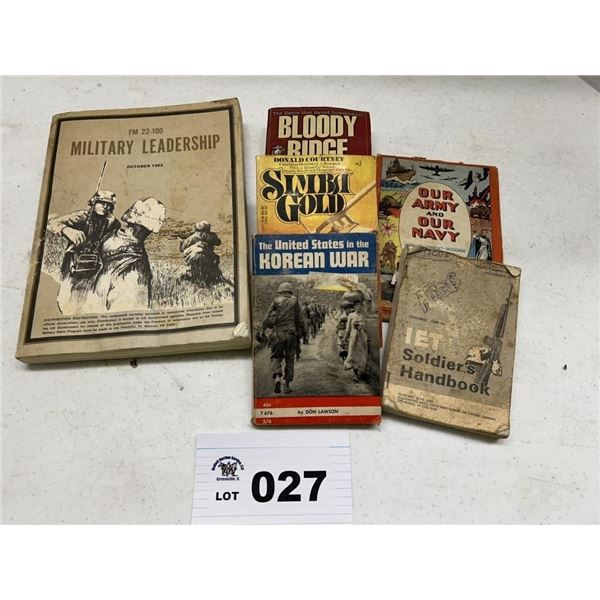 BOOKS - SOME MILITARY MANUALS