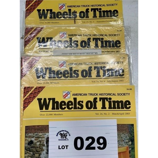 WHEELS OF TIME MAGAZINES