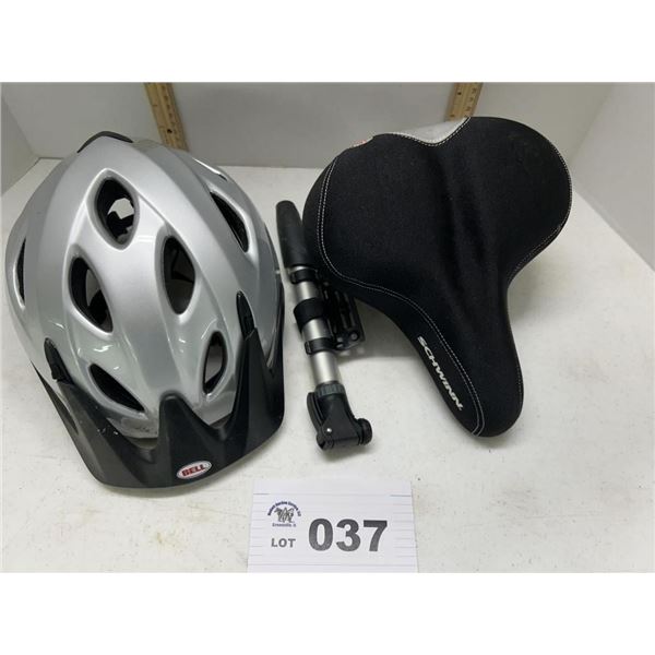 BIKE HELMET AND SCHWINN SET