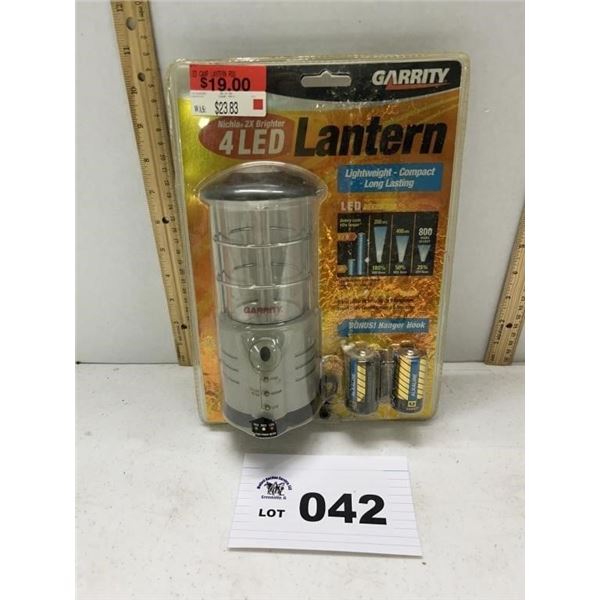 GARRITY 4 LED LANTERN
