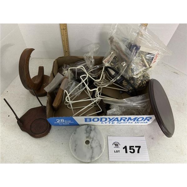 PLATE HOLDERS AND DECOR ITEMS