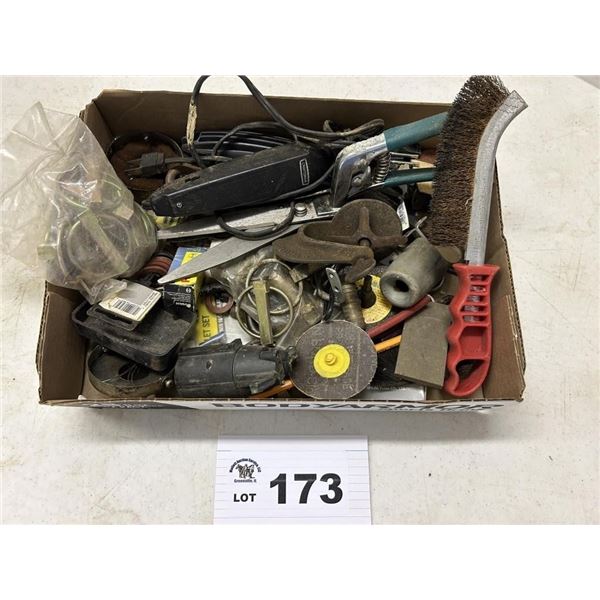 WIRE BRUSH - GARDEN CLIPPERS - MISC