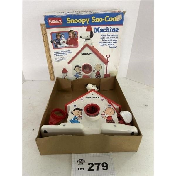 SNOPPY SNOW CONE MACHINE