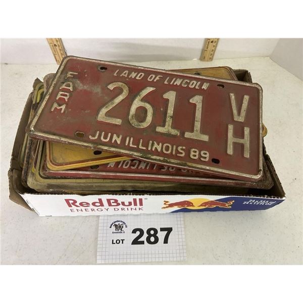 OLD LICENSE PLATES