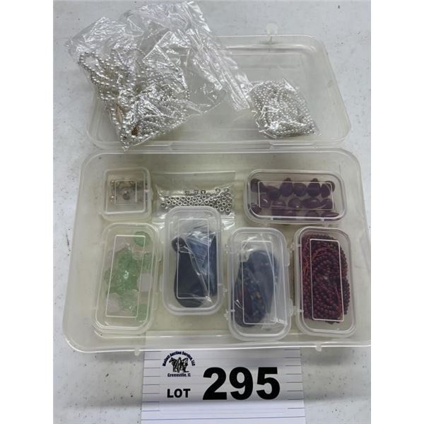 ASSORTMENT OF BEADS