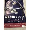 Image 1 : MARINE WEEK ST LOUIS LARGE ADVERTISING POSTER