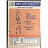 Image 2 : 1972-73 TOPPS ZELMO BEATY (HOF)