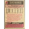 Image 2 : 1977 TOPPS CLIFF BRANCH (HOF)