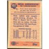 Image 2 : 1991 TOPPS NEAL ANDERSON