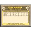 Image 2 : 1981 FLEER KIRK GIBSON ROOKIE CARD