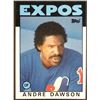 Image 1 : 1986 TOPPS ANDRE DAWSON (HOF)