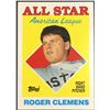 Image 1 : 1988 TOPPS ROGER CLEMENS