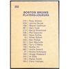 Image 2 : 1974-75 O-PEE-CHEE BOSTON BRUINS
