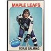 Image 1 : 1975-76 TOPPS BORJE SALMING (HOF)
