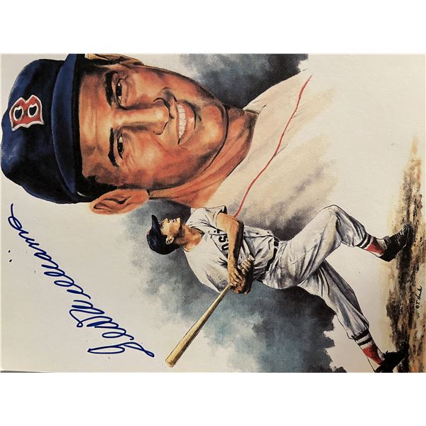Boston Red Sox Ted Williams signed photo