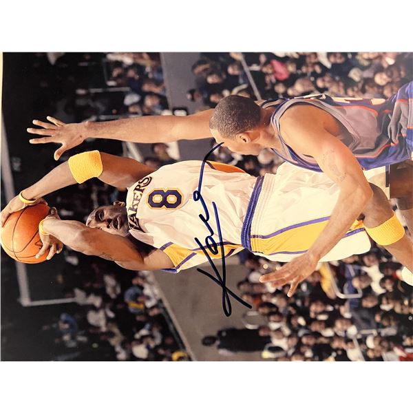 Kobe Bryant signed photo