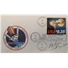 Image 1 : Bill Pogue Signed NASA 25th Anniversary Challenger First Day Cover