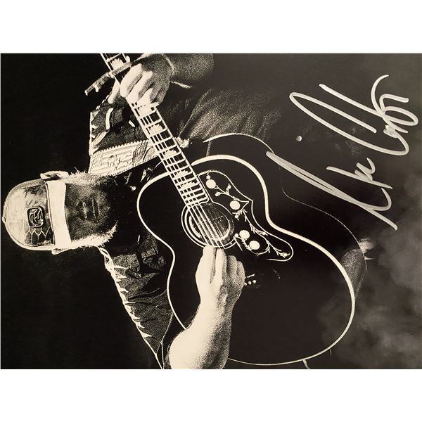 Luke Combs signed photo