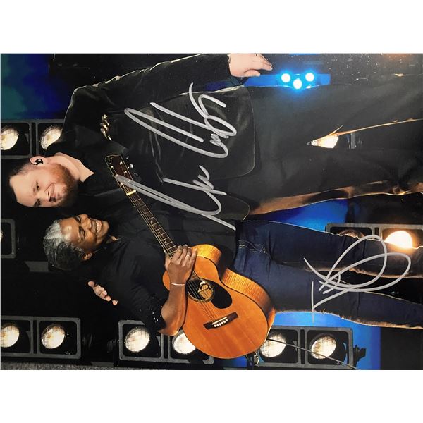 Tracy Chapman and Luke Combs signed photo