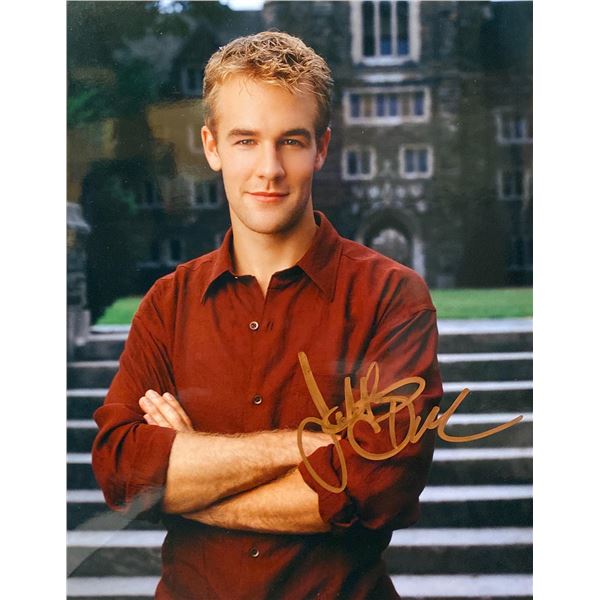 Dawson's Creek James Van Der Beek signed photo
