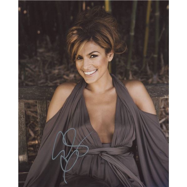 Eva Mendes signed photo