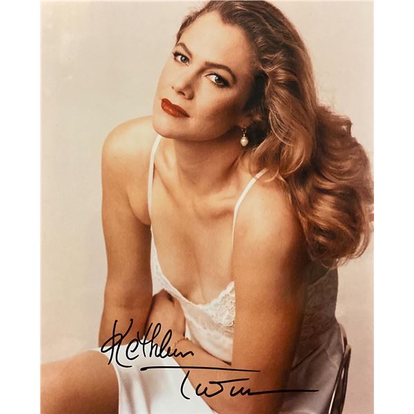 Romancing the Stone Kathleen Turner signed photo
