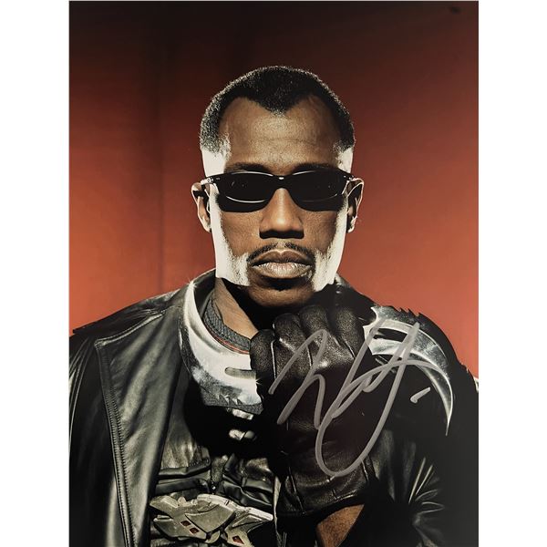 Blade II Wesley Snipes signed movie photo