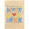Image 1 : Keith Haring hand drawn and signed sketch