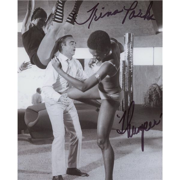 Diamonds Are Forever Trina Parks signed movie photo