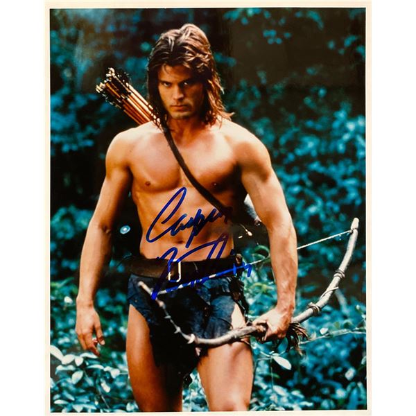 Tarzan and the Lost City Casper Van Dien signed movie photo